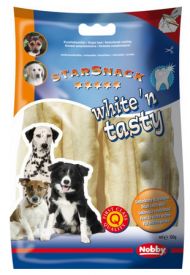 Nobby White N Tasty Rolls 15cm 100g